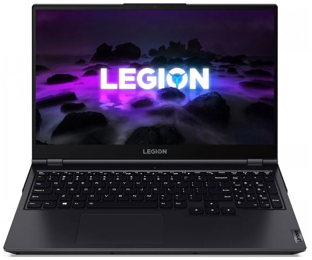 Ноутбук Lenovo Legion 5 Gen 6 17.3" FHD IPS/AMD Ryzen 5 5600H/8GB/512GB SSD/GeForce RTX 3050 4Gb/DOS/NoODD/синий (82K00005RK)