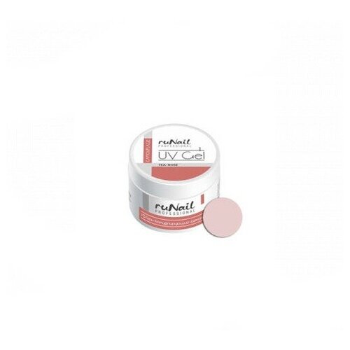 RuNail, Lasting gel - гель для уплотнения ногтевой пластины (розовый), 15 гр