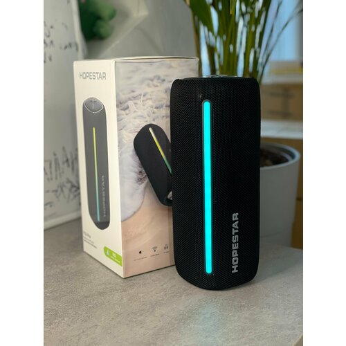 Колонка беспроводная портативная музыкальная черная 380000₽