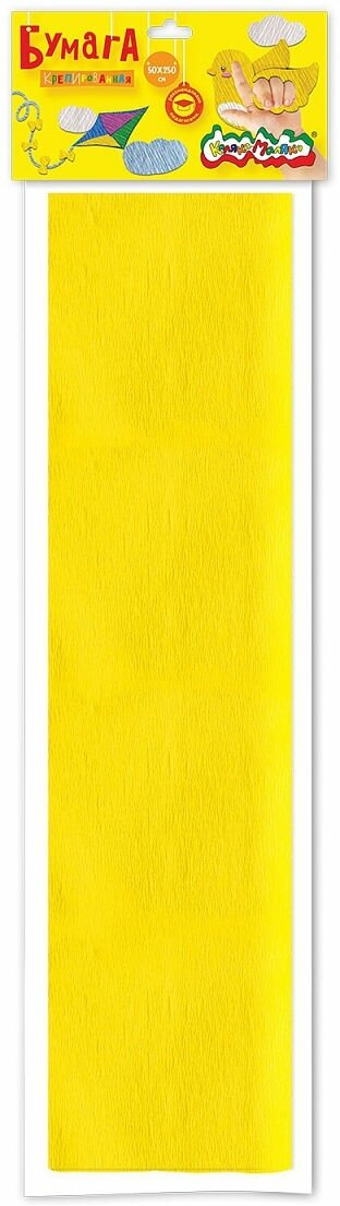 фото Цветная бумага крепированная Каляка-Маляка, 50х250 см,