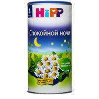 Чай HiPP Спокойной ночи, c 4 месяцев, 0.2 кг