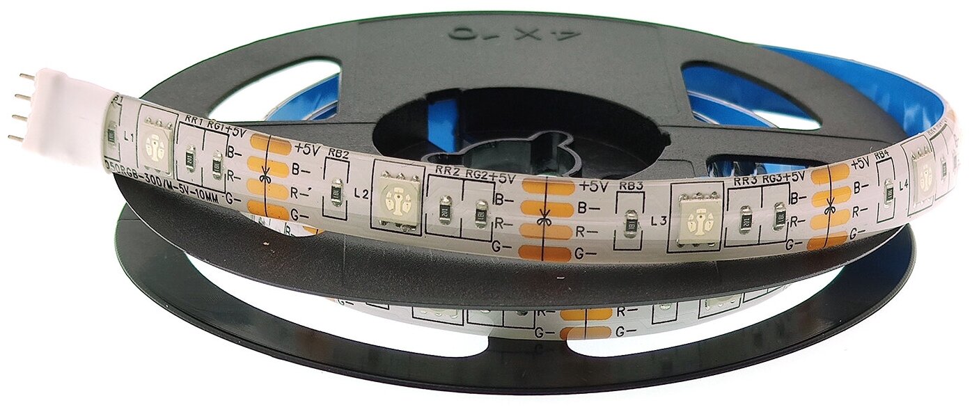 Комплект для светодиодной подсветки OG-LDL18, RGB, 1метр, (SMD5050, WI-FI,USB, управление со смартфона и пульта ДУ), интеграция с системами "Умный дом" - фотография № 10