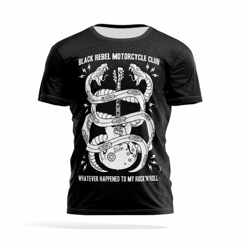 Футболка PANiN Brand, размер 4XL, серый, белый black rebel motorcycle club