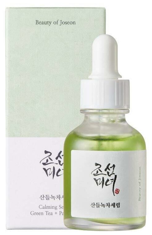 Beauty of Joseon Успокаивающая сыворотка с зеленым чаем и пантенолом Calming Serum : Green tea + Panthenol, 30 мл