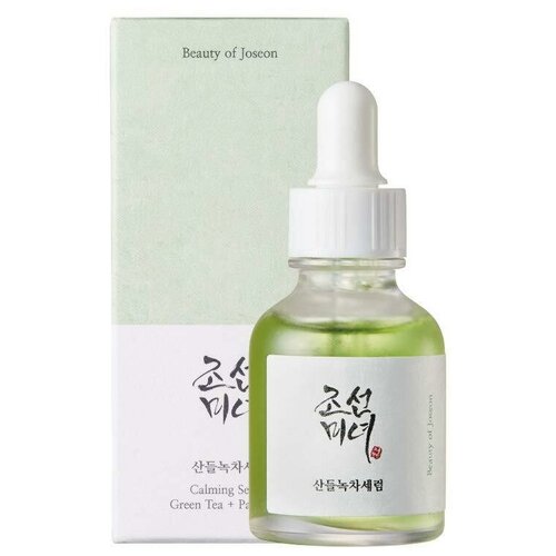Beauty of Joseon Успокаивающая сыворотка с зеленым чаем и пантенолом Calming Serum : Green tea + Panthenol, 30 мл