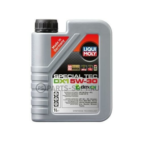 фото Liqui moly 20967 масло мот. нс-синт. special tec dx1 5w-30 1л