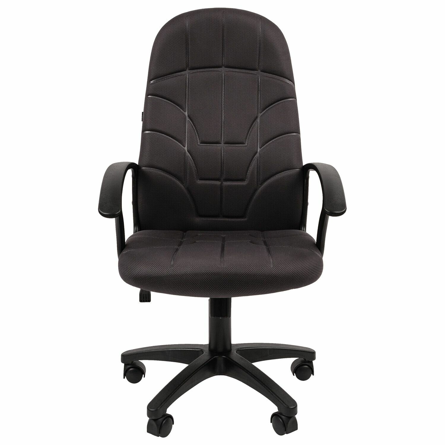 Кресло офисное Brabix "Stampo EX-292", ткань СТ, серое - фотография № 5