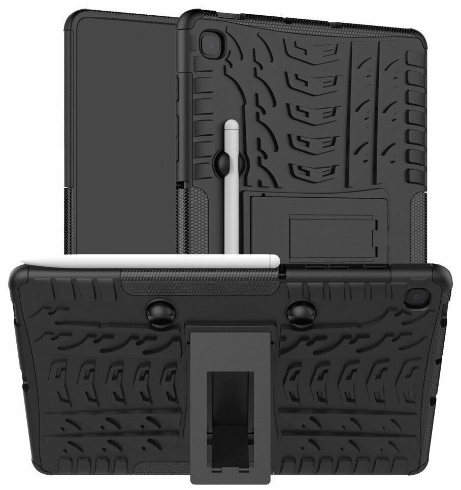 Чехол Hybrid Armor для Samsung Galaxy Tab S6 Lite (черный)