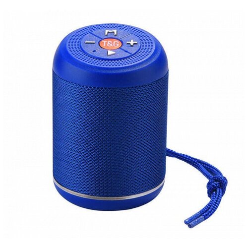 Портативная беспроводная bluetooth колонка TG-517 с ремешком цвет синий 66500₽