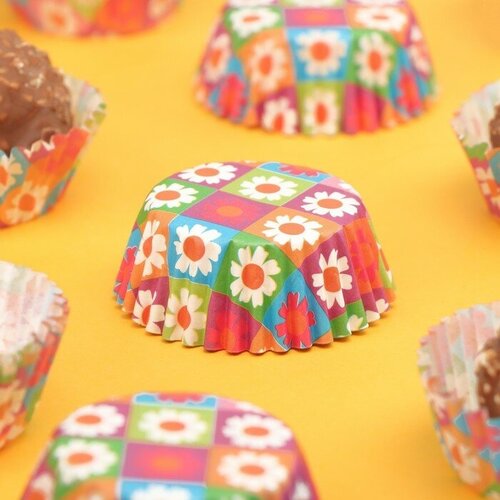 Форма для выпечки Ромашки 35 х 2 см 300шт 412₽