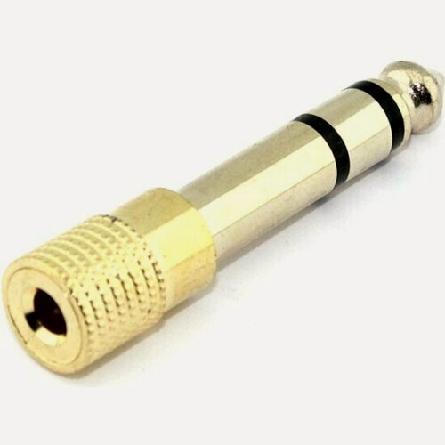 Изображение товара Переходник VB Parts miniJack 3,5 мм - на Jack 6,3 мм позолоченный