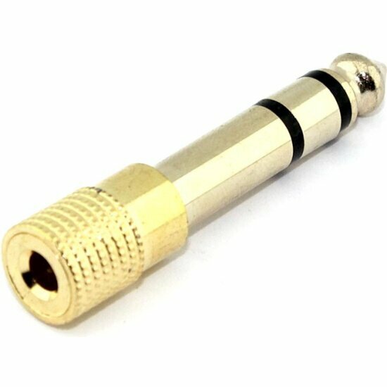 Переходник VB Parts miniJack 3,5 мм - на Jack 6,3 мм позолоченный