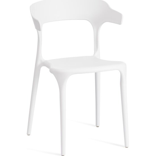 Стул обеденный Tetchair TON (mod. PC33), пластик, 49 x 52 x 74 см, White (Белый) 01 (4шт/уп)