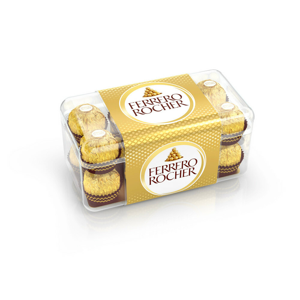 Конфеты Ferrero Rocher хрустящие из молочного шоколада 200г - фото №16