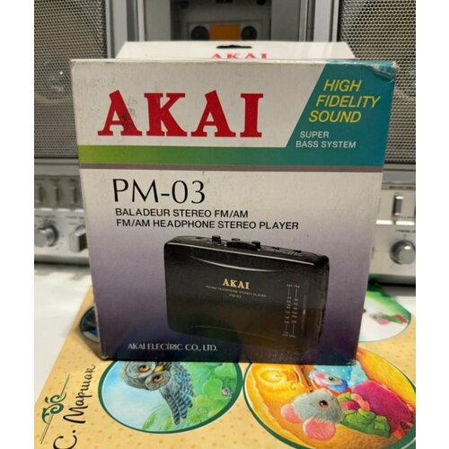 Кассетный плеер Akai PM-03 890000₽