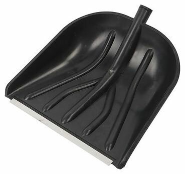 Лопата снеговая ямал 400х400мм без черенка