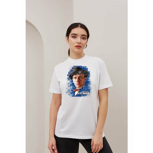 Футболка размер L, черный, белый, красный