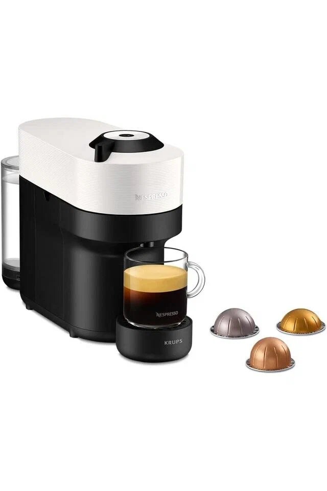 Кофемашина капсульного типа Nespresso VERTUO POP белая