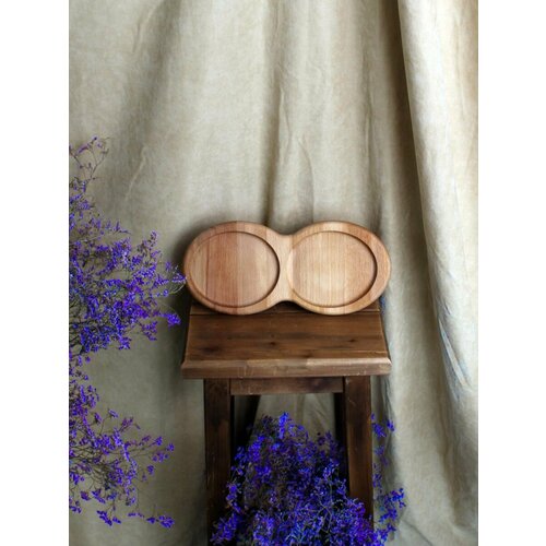 Доска сервировочная, менажница деревянная