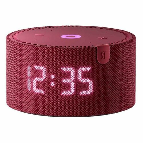 Умная колонка Яндекс Станция Мини YNDX-00020R обновленная версия с часами красный 962700₽