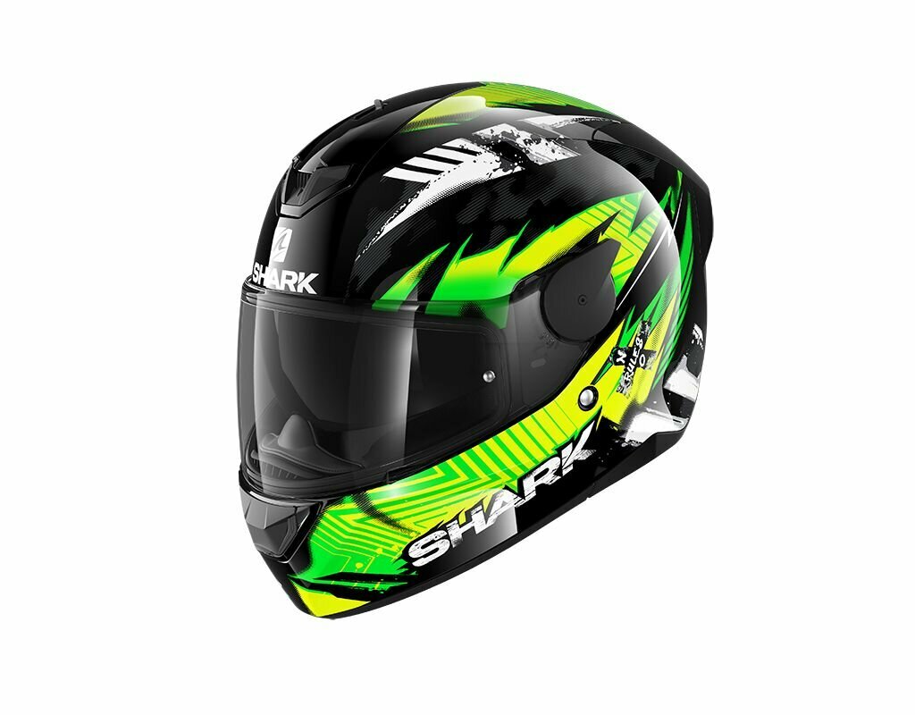Шлем Shark D-Skwal 2 Penxa Черно-зеленый