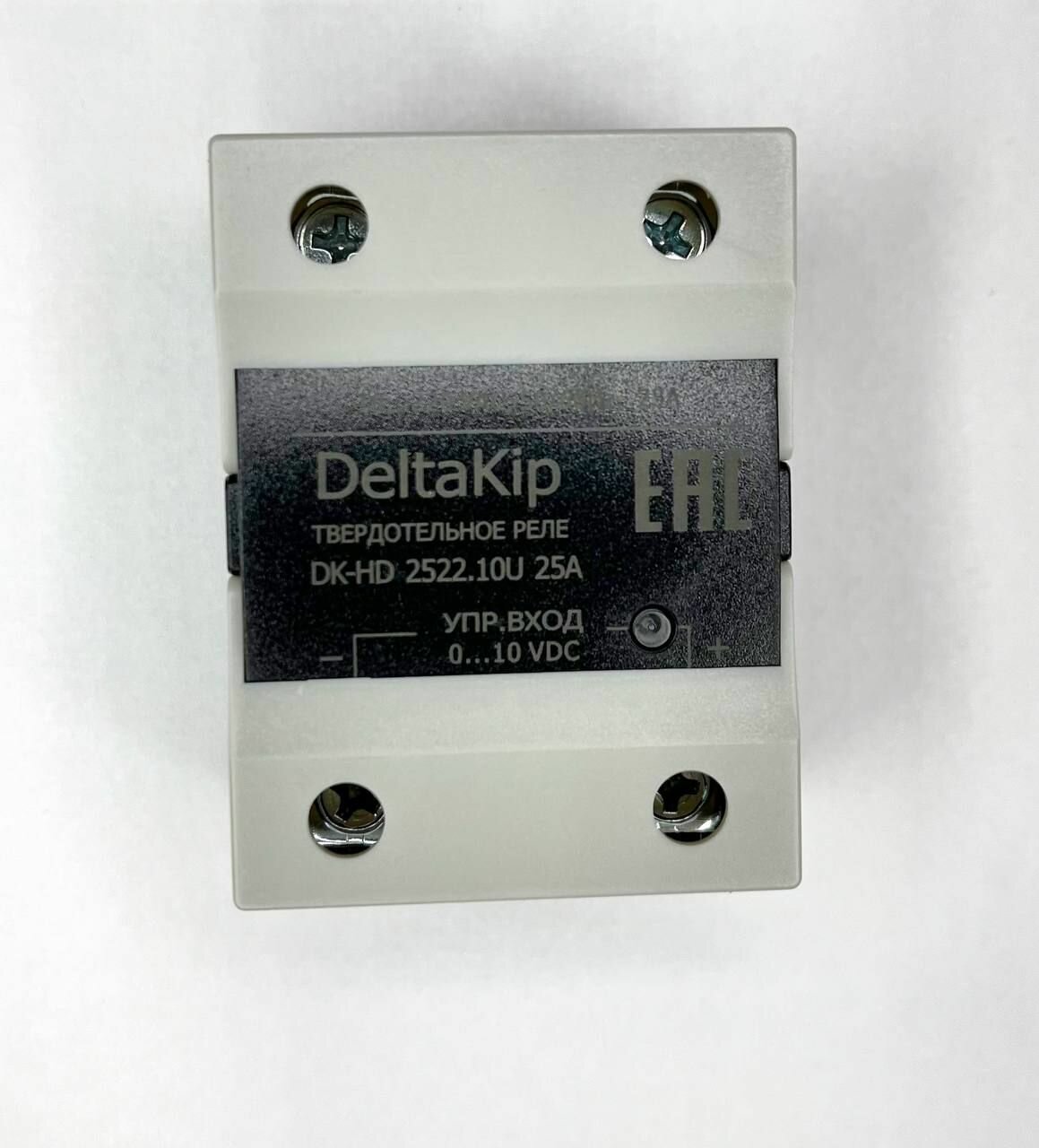 Однофазное твердотельное реле DELTA-KIP DK-HD 2522.10U 25А 10-220 VAC