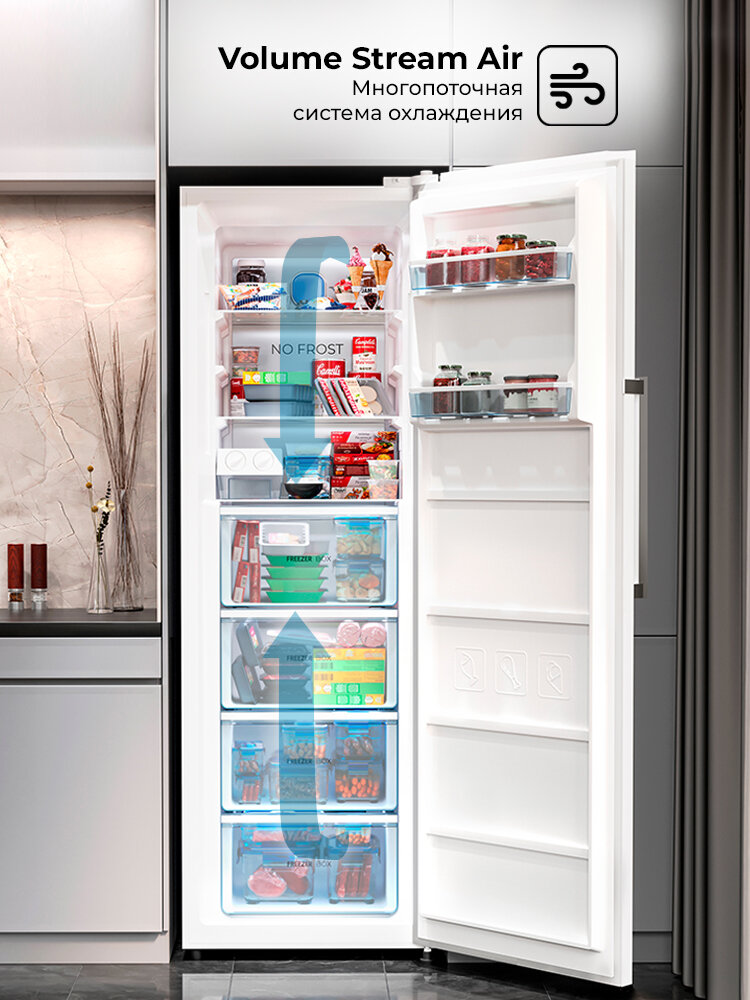 Отдельностоящий морозильный шкаф LEX - фото №2