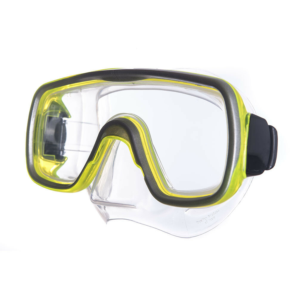 Маска для плавания Salvas Geo Md Mask Ca140s1gysth, размер Medium, желтая (medium)