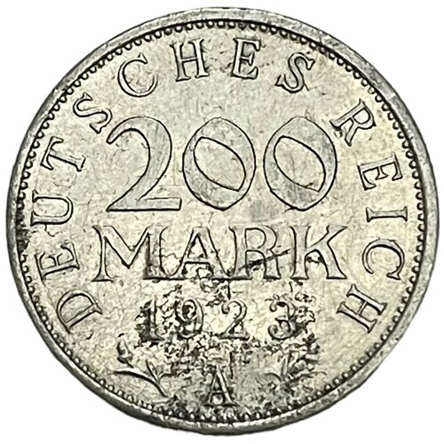 Германия, Веймарская Республика 200 марок 1923 г. (A)