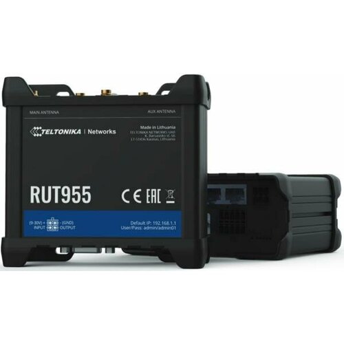 RUT955 4G (LTE) cat4 / 3G . 2x SIM / W-Fi / 4x RJ-45 / RS232 / RS485 ультракомпактный двухполосный модуль quectel lc79d поддерживает полосы l1 и l5 для gps galileo glonass beidou irnss qzss lna пильный фильтр