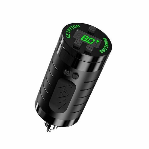 Беспроводной блок питания для тату машинки и татажа EZ EvoTech Battery Pack RCA черный