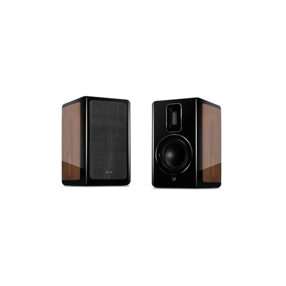 Полочная акустика Quad Revela 1 Hi-Gloss Walnut & Black