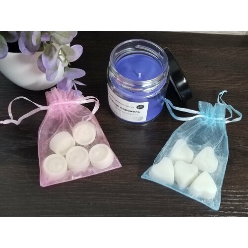 Набор ароматическая свеча и ароматическое саше