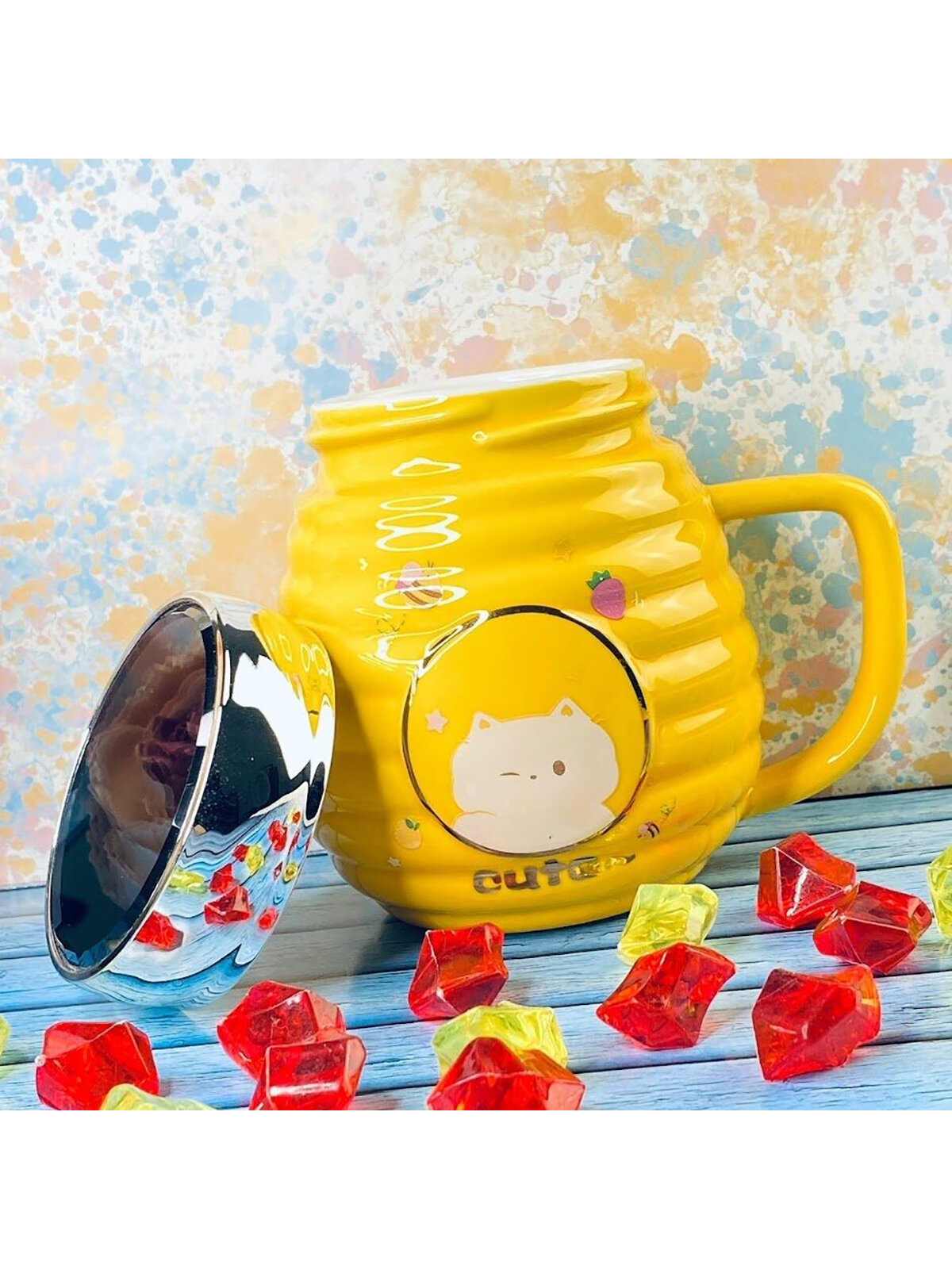 фото Детская кружка Lenardi, 470 мл, фарфоровая