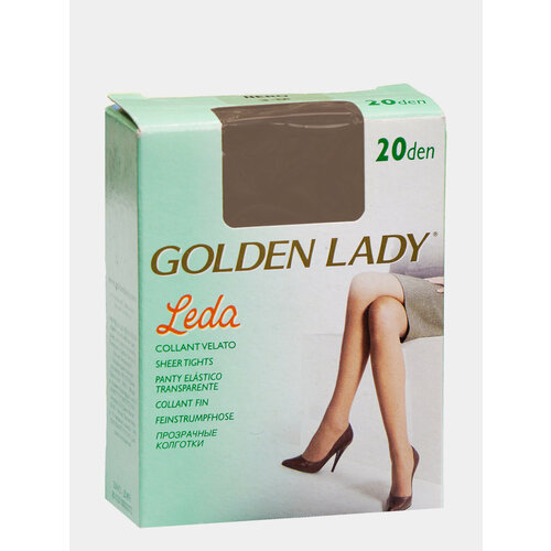 Колготки Golden Lady LEDA/MARA, 20 den, размер 4/L, бежевый колготки golden lady leda mara 20 den размер 4 l черный