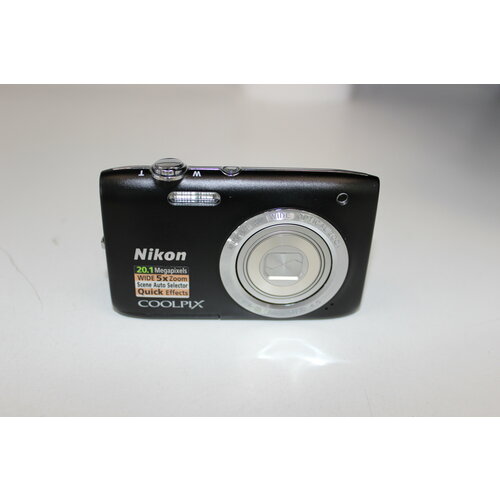 Фотоаппарат Nikon Coolpix S2800 черный 1095000₽