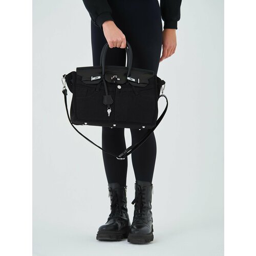 Сумка тоут Marco Russo, черный