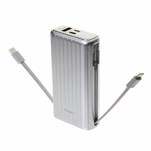 Внешний аккумулятор Wiwu Power Bank Wi-P014 Truck 10000mAh Silver 6976195097023