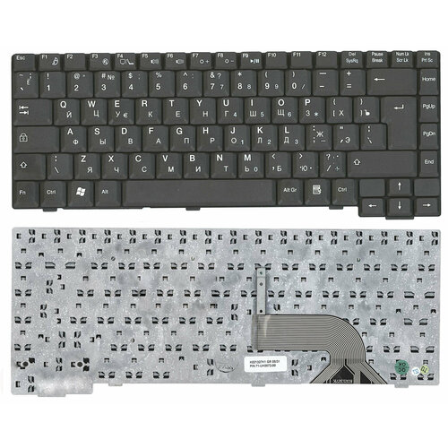 Клавиатура для Fujitsu Siemens 71-UK0072-00 черная