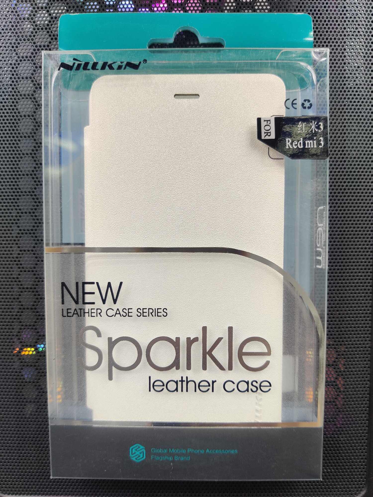 Чехол-книга Nillkin Sparkle Series для Xiaomi Redmi 3 белый