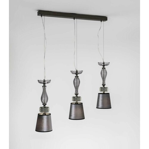 RONDO Подвесной светильник Notte&Giorno Графитовый+хром