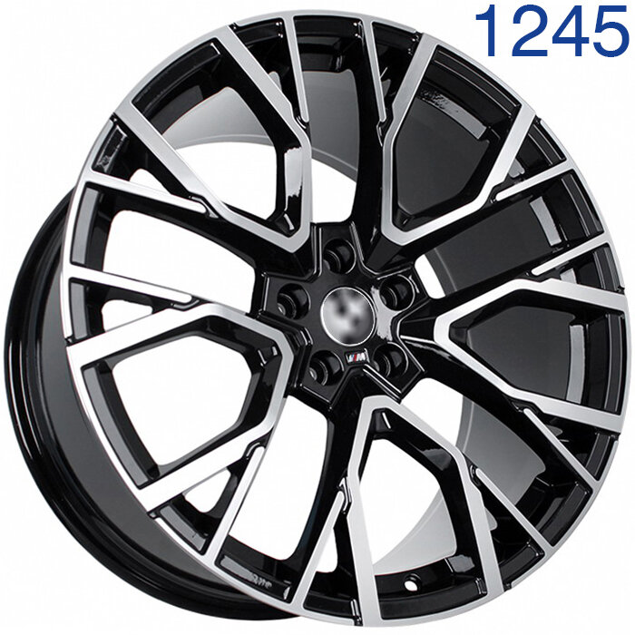 Диски Sakura Wheels 1547 20 / 5*112 ET40 D66.6 J10.5 Black Polish
