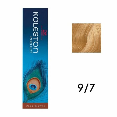 9/7 Стойкая крем краска Koleston 60мл WELLA Koleston perfect 9/7 60мл