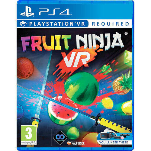 игра для playstation 4 doom 3 vr англ новый Игра для PlayStation 4 Fruit Ninja VR англ Новый