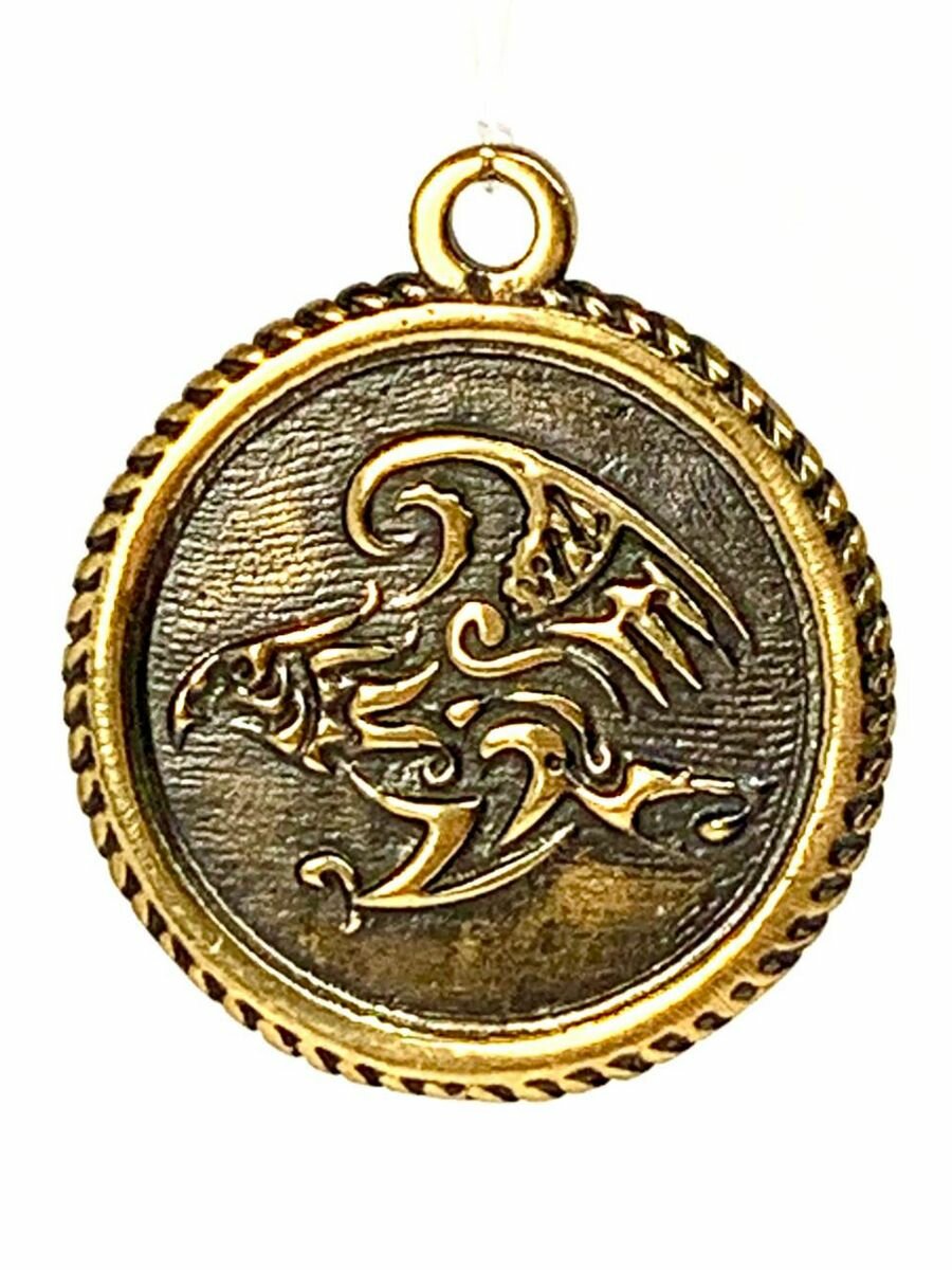 Подвеска Вербица, бронзовый — фото 1