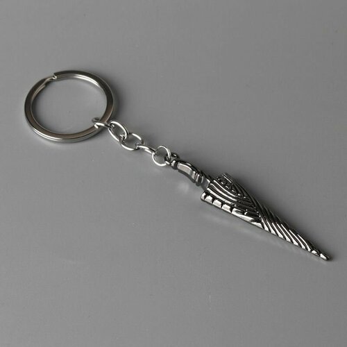 Славянский оберег, брелок iGEEK, глянцевая фактура, Audi, бесцветный