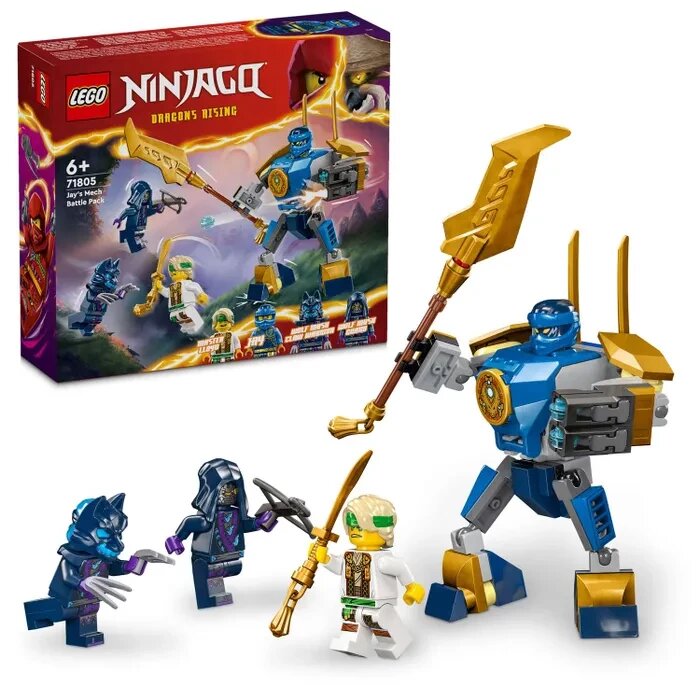 Конструктор LEGO Ninjago Боевой набор мехов Джея 71805