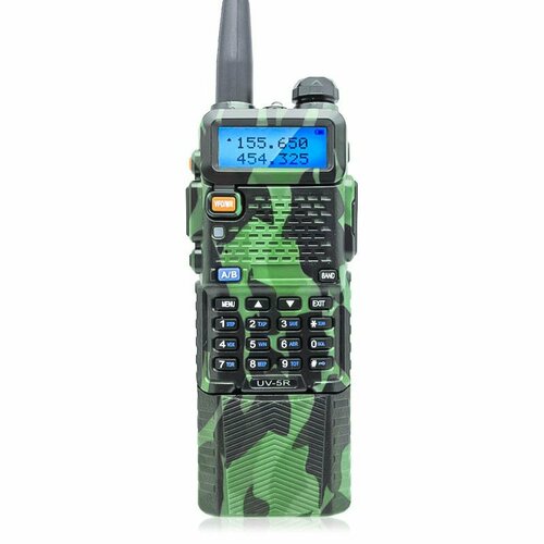 Рация Baofeng UV-5R 8W с аккумулятором 3800 мАч Зеленый с батареей 3800mAh UV-5R 8W 3260₽