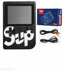 Портативная игровая приставка SUP GAME BOX PLUS 400 в 1 8 bit Black