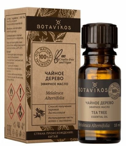 BOTAVIKOS эфирное масло Чайное дерево 10 мл 1 шт.